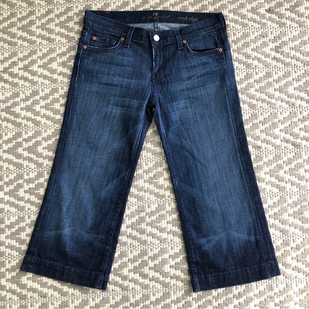 7 for all mankind crop dojo size 28